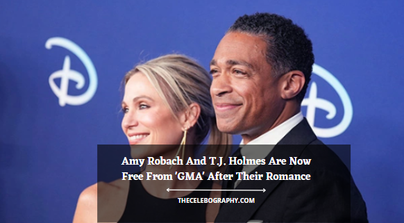 Amy Robach And T.J. Holmes Are Now Free From 'GMA' After Their Romance