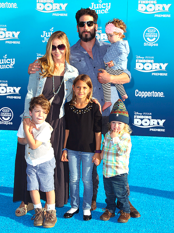 Family of erin angle and Jon Bernthal