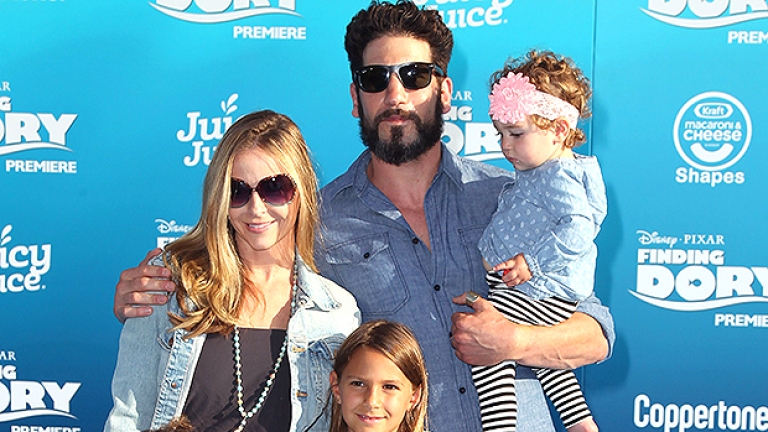 erin angle and Jon Bernthal with family